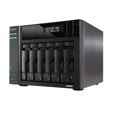 ASUSTOR Lockerstor 6 Gen2+ デュアル5Gbイーサネット、M.2 SSDスロット4基搭載 クリエイターやビジネスに最適なNAS・6ベイ搭載「AS6706T v2」ブランドASUSTOR色ブラックモデルAS6706T v2商品説明【商品概要】プロセッサ：Intel Celeron N5105 Quad-Core, 2.0 GHz up to 2.9 GHzメモリ： 8GB DDR4-2933 SO-DIMM(Expandable. max. 16GB, 8GB x2)M.2Slots：4x M.2slots for NVMeSSDs Supports PCIe 3.0ドライブ： 6x 2.5"/3.5" SATAIII LAN：2x 5-Gigabit (Wake On WAN)期間：3年【商品説明】【商品詳細】ブランド：ASUSTOR商品種別：パソコン・周辺機器商品名：ASUSTOR Lockerstor 6 Gen2+ デュアル5Gbイーサネット、M.2 SSDスロット4基搭載 クリエイターやビジネスに最適なNAS・6ベイ搭載「AS6706T v2」製造元：ASUSTOR商品番号：AS6706T v2発売日：2025年12月10日商品内容：6ベイ色：ブラック【当店からの連絡】