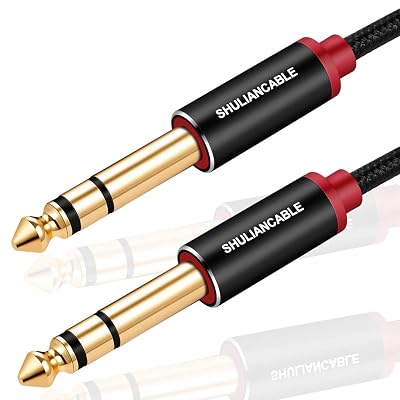 SHULIANCABLE 6.35mm ギター ケーブル， 標準プラグ オス-オス ミキサー ギター アンプ スピーカー等の接続用(3M)ブランドSHULIANCABLE色blackモデル6.35MM-6.35MM商品説明【商品概要】【6.35mmギターケーブル】：良質の6.35mmジャック1/4TRSケーブルで、このジャンパー線はTRS 1/4コネクタ設計を採用します。プロのオーディオとDJ設備を接続します。【幅広い互換性】：パワー増幅器、オーディオ、チューナー、シンセサイザー、エレクトリックピアノ、キーボード、クラシックギターと他のプロ用オーディオ設備をサポートします。【損なわない音質】：金メッキのコネクタは耐食性があって、最高の音質を確保します。純銅の内シールドはノイズフリーを実現できて、性能に優れて、デジタル又はアナログ信号に適しています。【良質の材料】：無酸素銅は最大の導電性と耐久性を提供することができます。アルミ合金の外殻とナイロン編み層はケーブルが鋭いエッジを通っている場合に切られないように防ぎます。【】:全部のSHULIANCABLEケーブルは3年間のを提供しています，ご質問 ご不明な点がございましたら，いつでもご連絡ください。連絡ルート，（アカウントサービス）*（注文履歴）*（出品者に連絡する） の順番で弊社へご連絡をお願いします。【商品説明】1【商品詳細】ブランド：SHULIANCABLE商品種別：楽器・音響機器商品名：SHULIANCABLE 6.35mm ギター ケーブル， 標準プラグ オス-オス ミキサー ギター アンプ スピーカー等の接続用(3M)製造元：SHULIANCABLE商品番号：6.35商品内容：3M色：black【当店からの連絡】
