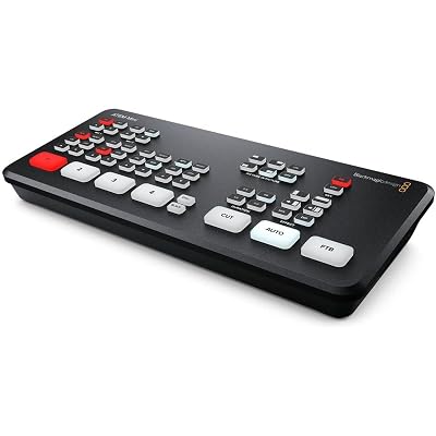 【整備済み品】 Blackmagic Design ライブプロダクションスイッチャー ATEM Mini SWATEMMINIブランドBlackmagic Design色ブラックモデルOB02410商品説明【商品概要】【整備済み品】整備済み品認定出品者により、必要に応じて専門的に検査、テスト、クリーニング、整備されています。入力:HDMI 4 系統、アナログオーディオ入力2系統出力:HDMI 1系統、USB(Webcam出力対応)1系統対応フォーマット:1080p60まで全入力にスケーラーを内蔵アップストリームキーヤー1系統、ダウンストリームキーヤー1系統、DVE 1系統【商品説明】ライブストリーミング用のライブプロダクションスイッチャー。4つのHDMI入力、フロントパネルコントロール、トランジション、DVE、キーヤー、フル1080 HDウェブカメラ出力などを搭載！ 最速のビデオ プロダクション＆ライブ配信 ATEM MiniのUSBウェブカム出力は、あらゆるコンピューターに接続でき、内蔵ウェブカムとして認識されるため、ソーシャルメディア用のあらゆる配信ソフトウェアで作業できます。 4系統までのHDMI入力を接続できるので、ワイドショットと各出演者のクローズアップなど、複数のカメラアングルを設定できます。 コンピューターに接続してPowerPointのスライドショーやビデオクリップ、ウェブサイトを再生したり、ゲーム機を接続することも可能です。 切り替えはすべてリアルタイムで実行されるので、YouTube、Facebook、TwitchTVなどのソーシャルメディア・プラットフォームでライブ配信できます！ 自己完結型の 放送品質スイッチャー ATEM Miniは、コンパクトなコントロールパネルをベースとして設計されており、ビデオ/オーディオおよびコントロールのコネクターは、すべてリアパネルに搭載されています。フロントパネルには使い勝手の良いボタンが搭載されており、ソースの選択やオーディオ入力の調整、ビデオエフェクトおよびトランジションの選択が可能です。 リアパネルのHDMI入力は、カメラあるいはコンピューターを接続可能。さらに追加のマイク入力もついています。 ATEM Miniのプログラムは、HDMIビデオ出力、そしてウェブカム用のUSB経由で出力されます。 フロントパネルに搭載された大きめのボタンは、触感に優れて使い易く、プレゼン中にスイッチャーを操作することも可能です。 オーディオミキサーボタンでオーディオをライブミックスすることもできます。 フェード・トゥ・ブラック（FTB）ボタンを使用すれば、プログラムの最後をフェードで締めくくることも可能です。 高度な放送用機能でマルチカム・ライブプロダクションを実現 インタビューをライブ配信 ATEM Miniはインタビューに最適です。ホストおよびゲストのクローズアップや、ワイドショットを捉える複数のカメラを接続できることに加え、非常に小型なので、狭いスタジオでもスイッチング可能です。 HDMI出力経由で収録したり、Open Broadcasterソフトウェアを使用してライブ配信できます！ Skypeを使用した ビジネス・プレゼンテーション SkypeはATEM Miniをウェブカムとして認識します。つまり、マルチカム放送スタジオを使用したような、ワンランク上のビジネス・プレゼンテーションを実現できます。 クローズアップ用のカメラ、ワイドショット用のカメラ、そしてPowerPointプレゼンテーション用のコンピューターを接続しましょう。 ピクチャー・イン・ピクチャー・エフェクトを使用したスライドによるプレゼンテーションも可能です。 eスポーツ 大会をライブ配信 複数のゲーム機、そしてプレゼンターを撮影するカメラを接続するだけで、eスポーツの大会をTwitchにライブ配信できます。 ATEM Miniは60fpsまでサポートしているので、動きの速いゲームにも対応可能で、コメンテーターの映像をピクチャー・イン・ピクチャーで挿入できます！ また、タイトルをPhotoshopから直接ダウンロードすることも可能です。【商品詳細】ブランド：Blackmagic Design商品種別：楽器・音響機器商品名：【整備済み品】 Blackmagic Design ライブプロダクションスイッチャー ATEM Mini SWATEMMINI製造元：Blackmagic Design色：ブラック【当店からの連絡】