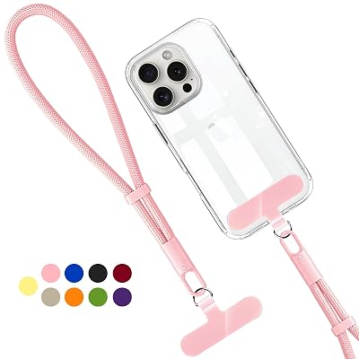 [aiitiluo] ハンドストラップ スマホストラップ 手首 携帯ストラップ 丸紐 9色 直径10mm 腕掛け 長さ 調整可能 落下防止 紛失防止 ストラップホルダー リストストラップ 充電影響なし 全機種対応 ピンクブランドaiitiluo色ピンクモデル商品説明【商品概要】·【ショルダーベルトの製品仕様】長さ：20cm、幅：1cm、9色。★ハンドストラップ*1、ストラップホルダー付*1枚。調節ボタンがあります。リストバンドの長さを調節できます。（ユニセックスデザイン、財布/かばん/USBメモリ/鍵/携帯電話/マスコット/キーなどにも適応）·【多機能】すべての携帯電話モデルに適用可能。指一本でストラップを持ちます。手を通して、ボタンを調節して、腕にハングできます。★両端のフックは360°回転可能、しますのでストラップ紐が捻じれたり捩れたりしても直ぐに調整して元に戻すことが出来て手間を取りませんので便利です。·【強化素材*頑丈仕様】ストラップホールの金具部分は耐荷重5kgで丈夫なため、重たいスマホでも安心です。携帯ストラップの幅1cm、長時間使用しても不快感がありません。·【取り付け簡単＆紛失防止】工具不要でセットできる携帯ストラップです。スマホケースとスマホで付属のホルダーを挟むだけ！★お使いのスマホケースにストラップホールがなくても心配ありません。·【カラーリングの美しさ＆幅広い用途】カラーリングのディテールが、シンプルなスマートフォンにおしゃれなアクセントを加えます。リストバンドはスマートフォンだけでなく、さまざまなアイテム（財布／バッグ／USBメモリ／鍵／携帯電話／マスコット／キー）に使用でき、好みに合わせてバンドを選べます。★充電時(ワイヤレス充電も可)ホルダー・ストラップの取り外しは不要です。【商品説明】ハンドストラップ スマホストラップ 手首 携帯ストラップ 丸紐 9色 直径10mm 腕掛け 長さ 調整可能 落下防止 紛失防止 ストラップホルダー リストストラップ 充電影響なし 全機種対応 ピンク【商品詳細】ブランド：aiitiluo商品種別：携帯ストラップ・リストストラップ商品名：[aiitiluo] ハンドストラップ スマホストラップ 手首 携帯ストラップ 丸紐 9色 直径10mm 腕掛け 長さ 調整可能 落下防止 紛失防止 ストラップホルダー リストストラップ 充電影響なし 全機種対応 ピンク製造元：aiitiluo商品番号：WDKTFen商品内容：20cm色：ピンク【当店からの連絡】