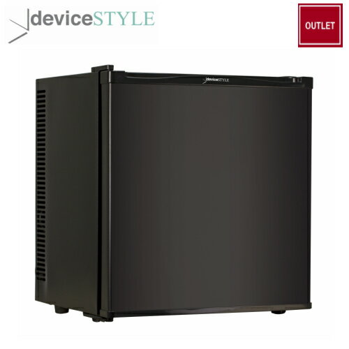 【アウトレット】デバイスタイル　deviceSTYLEペルチェ式電子冷蔵庫容量20LRA-P20FL-K1ドア冷蔵庫左開きコンパクトブラック【送料無料】