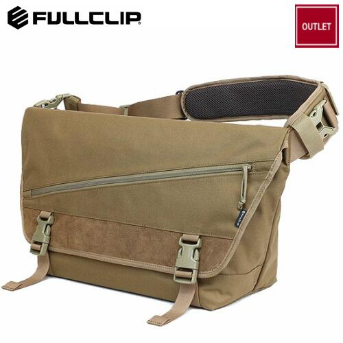 【アウトレット】【ポイント10倍】フルクリップ　FULLCLIPメッセンジャー型カメラバックWFSD-017コヨーテブラウン【送料無料】