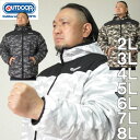 大きいサイズ メンズ OUTDOOR PRODUCTS カット× 裏フィルム 中綿 キルト ジャケット（メーカー取寄）アウトドア プロダクツ 2L 3L 4L 5L 6L 7L 8L 大きい サイズ キングサイズ ビッグサイズ デビルーズ おしゃれ ブランド ジャンパー アウター