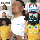 大きいサイズ メンズ ELEMENT JOINT 半袖 Tシャツ メーカー取寄 エレメント 3L 4L 5L 6L 大きい サイズ キングサイズ ビッグサイズ デビルーズ インナー おしゃれ ブランド カットソー メンズ…