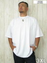大きいサイズ メンズ PROCLUB(プロクラブ)ヘビーウェイト無地半袖TEE<ホワイト><3XL> 3XL USA アメリカ ストリート系 ブランド 無地 ベーシック 半袖 Tシャツ