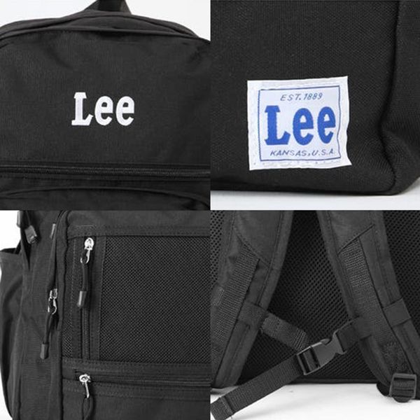 【送料無料】LEE リー 14ポケットバックパック 35.5L スチューデントリュック Dパック ブランド PC タブレット 収納 大容量 リュックサック バックパック 通学/通勤 入学/新学期 中高生 大人 男女兼用 旅行 おしゃれ お祝い ギフト プレゼント(0425397 jn790024)