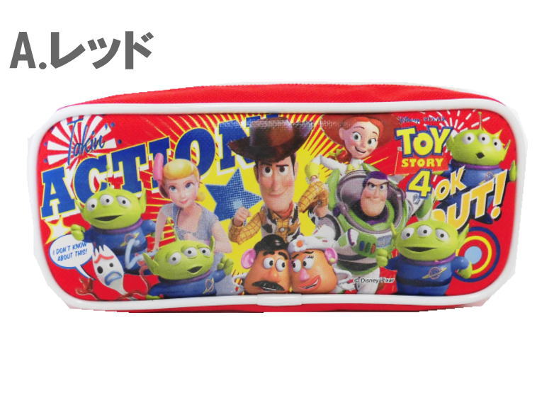 楽天市場 税抜500円 メール便不可 ディズニー ピクサー トイストーリー4 ペンポーチ 3種アソート Toy4 ペンケース ふでばこ ふで箱 男の子 女の子 小物入れ ポーチ 入園 入学 ギフト プレゼント かわいい キャラバッグ クリスマス お祝い Ca 390 C セレクト