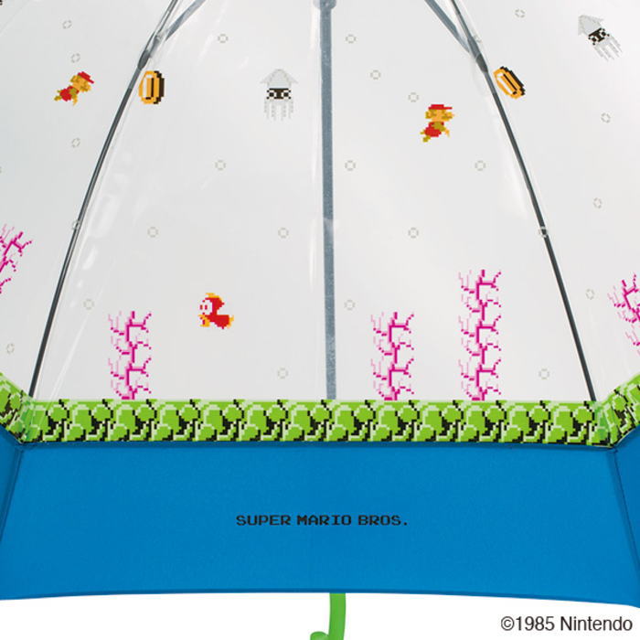 【メール便不可】WPCSUPERMARIOBROS.任天堂マリオコラボユニセックスジャンプ傘(BLUE/08)透明傘男女兼用雨傘長傘梅雨雨対策母の日父の日プレゼントギフト/PT-ND01wa180021【注】北海道・沖縄県・離島は送料代金が追加となります。