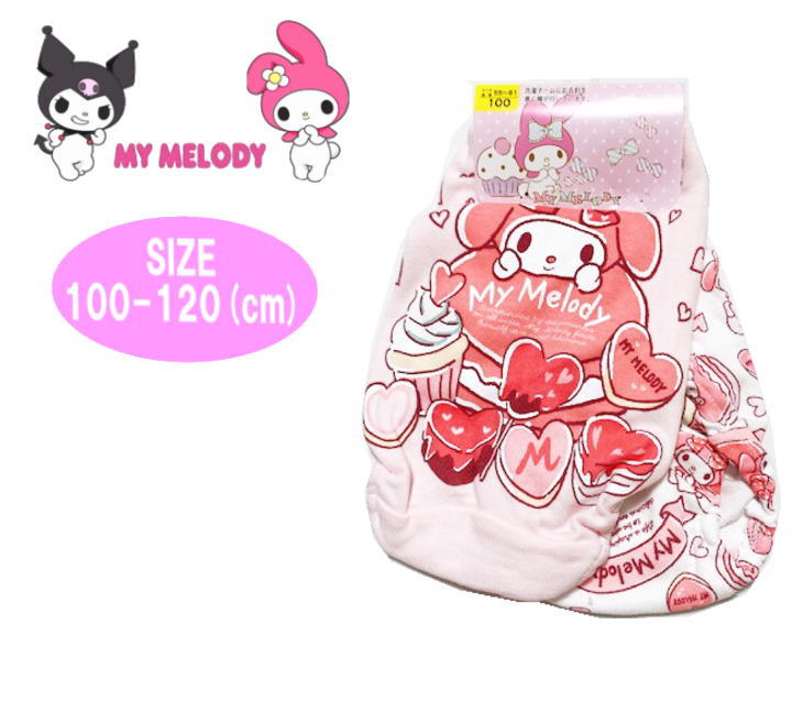 【メール便OK】 SANRIO マイメロディ 2Pショーツ 下着 2枚組 ショーツ ガールズパンツ 名前欄付きトイレトレーニング 新柄 女の子 デビュー 入園準備 インナー 肌着 ギフト お誕生日 プレゼント (221MM6011 z980223)