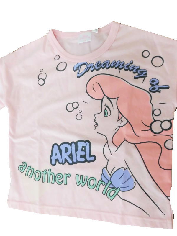 楽天市場 メール便ok Disney ディズニープリンセス アリエル 蓄光プリントtシャツ 子供服 ベビー服 こども 旅行 公園 女児 ガールズ 保育園 ギフト お誕生日 お祝い 入園入学 クリスマス プレゼント 双子コーデ Tkz1500 セレクトショップ ｄｅｖｉｎ