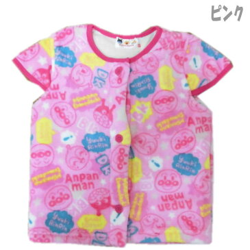 【メール便不可】アンパンマン ベビー服 マシュマロフリース 肩付きベスト 【寝冷え,ねんねアイテム,スリーパー,かいまき,防寒,出産祝い,ギフト,クリスマス,プレゼント】(EA4330 na200083)