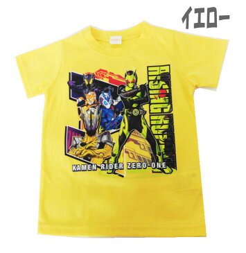 【メール便OK】仮面ライダーゼロワン 01 キャラクールTシャツ プリント 半袖 半T 子供服 トドラー 男児 男の子 ボーイズ こども 旅行 公園 保育園 ギフト お誕生日 お祝い プレゼント パーティ(TQ9089 na1300203)