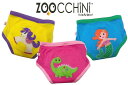 ZOOCCHiNi ズーキーニ ズッキーニ オーガニックコットン トレーニングパンツ 3枚組 (おとぎ話の仲間/女児) ベビー用品 赤ちゃん 女の子 ガールズ トイトレ 出産祝い 誕生日 プレゼント ギフト (13006 zc450083)