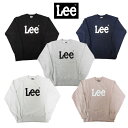 税抜6364円【送料無料】Lee リー ロゴプリントスウェッ...