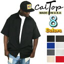 【あす楽】【Made in USA】【全8色】CalTop あす楽 [3XL〜8XL]OG無地 S/Sシャツ[カルトップ]キャルトップ 無地シャツ カルトップ 半袖シャツ 大きいサイズ メンズ シャツ 3L 4L 5L 6L 7L8L9L10…