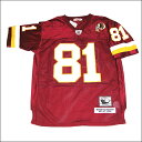 WASHINTON REDSKINS replica メッシュ フットボールシャツ/ #81メンズ　大きいサイズ　小さいサイズ　メンズ大きいサイズ　ゲームシャツ　ダンス　衣装　ダンス衣装　hiphop ヒップホップ