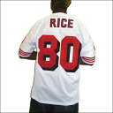 SAN FRANCISCO 49ERS replica フットボールシャツ #80【JERRY RICE】メンズ 大きいサイズ 小さいサイズ メンズ大きいサイズ ゲームシャツ ダンス 衣装 ダンス衣装 hiphop ヒップホップ 大きい…