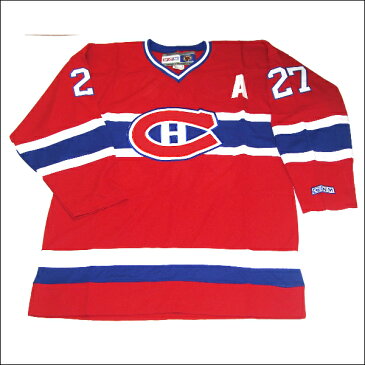 MONTREAL CANADIENS (モントレルカネディエンス) replica アイスホッケーシャツ #27【KOVALEV】アイスホッケー　ゲームシャツ 大きいサイズメンズ　メンズ大きいTシャツ　ヒップホップ衣装　ダンス　衣装　ジャージ