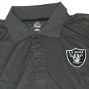 RAIDERS【レイダース】JERSEY 半袖ポロシャツ NFLグッズMAJESTIC フットボールポロ ゲームシャツ 大きいサイズメンズ メンズ大きいTシャツ トールサイズ NFL スポーツウエア ヒップホップ衣装 衣装 POLO team apparel 大きい レイダースユニホーム