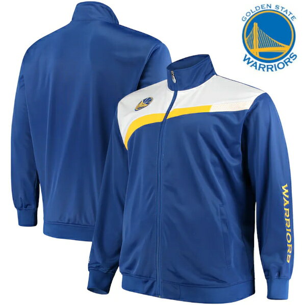 大きいサイズ MAJESTIC GOLDEN STATE WARRIORS NBA WARM UP JACKET(ウォリアーズ)ウィンドブレーカー ジャケット ...