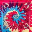 Bandana-Pink/Yellow/Blue Paisley Tie Dye タイダイ×ペイスリー バンダナ ダンス衣装 デコレションペイスリー ヒップホップ衣装 男女兼用