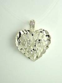 925シルバーハートペンダント