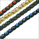 【全4色】メンズ テニスチェーン ラインストーン ブレスレット