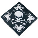 Bandana-Black Paisley Skulls & Barbed Wire [Large Skull in Center] hN@KCRc@XJ@gycus@o_i@_Xߑ@fRVyCX[@qbvzbvߑ@jp