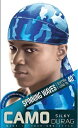 SILKY CAMO DU-RAG 迷彩カモ ミリタリー迷彩 シルク アーミー DO RAG 迷彩 (ドゥーラグ)ドーラグ ドゥーラグ ネコポス可能!