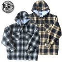 Dyse One Sherpa Jacketチェック柄 裏起毛オールドスクールジャケット　チェック 100%ポリエステル　ダイズワン メンズアウター フーディ付き メキシカン チカーノ ギャング ローライダー メンズ 大きいサイズ シャツ S M L LL 2L 3L 4L 5L