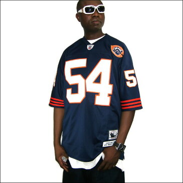 【あす楽】【送料無料】CHICAGO BEARS replica フットボールシャツ/ #54【BRIAN URLACHER】大きいサイズ メンズ 小さいサイズ メンズ大きいサイズ ゲームシャツ ダンス 衣装 ダンス衣装 hiphop ヒップホップ