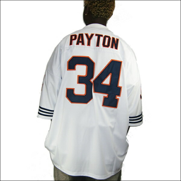 【あす楽】【送料無料】CHICAGO BEARS replica フットボールシャツ/ #34【WALTER PAYTON】大きいサイズ　メンズ　小さいサイズ　メンズ大きいサイズ　ゲームシャツ　ダンス　衣装　ダンス衣装　hiphop ヒップホップ