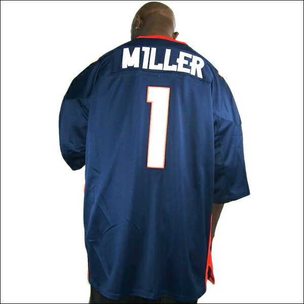 【あす楽】【送料無料】DENVER BRONCOS replica フットボールシャツ/ #1【VON MILLER】大きいサイズ　メンズ　小さいサイズ　メンズ大きいサイズ　ゲームシャツ　ダンス　衣装　ダンス衣装　hiphop ヒップホップ