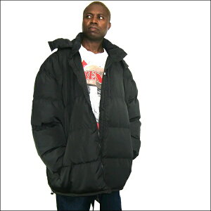 【123BD】(3XL〜7XL)PRO CLUB BUBBLE DOWN JACKET　(プロクラブ) バーブル ダウンジャケット メンズ 大きいサイズ ジャンパー LL 2L 3L 4L 5L 7L ブラック