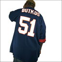 (全2色)CHICAGO BEARS【チカゴベアース】 replica jersey/uniform フットボールシャツ/ 51【DICK BUTKUS】