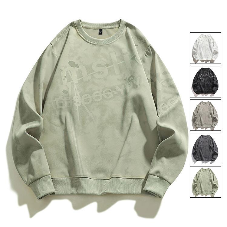 Collaboration - メンズ トレーナー スウェット クルーネック トップス スポーツ 大きいサイズ 部屋着 秋服 秋物 2025