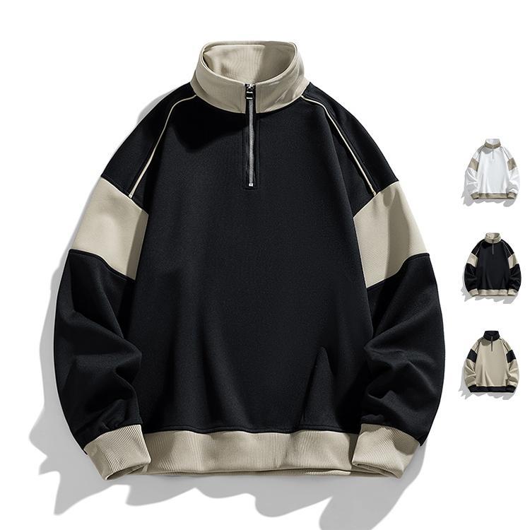 秋服 トレーナー メンズ トレーナー ハーフジップ モックネック 秋服 秋 スウェット トップス ファッション