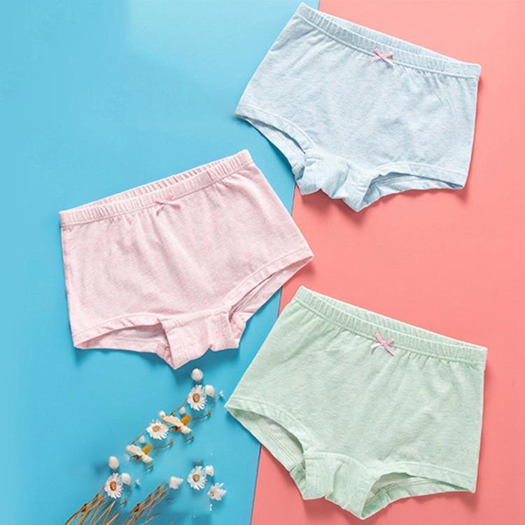 Rakuten - 3枚セット 子供用パンツ パンティ 女の子 ボクサーパンツ 女児 下着 ショーツ キッズ下着 イン ナー ガール 保育園 幼稚園 小学生 お着替え