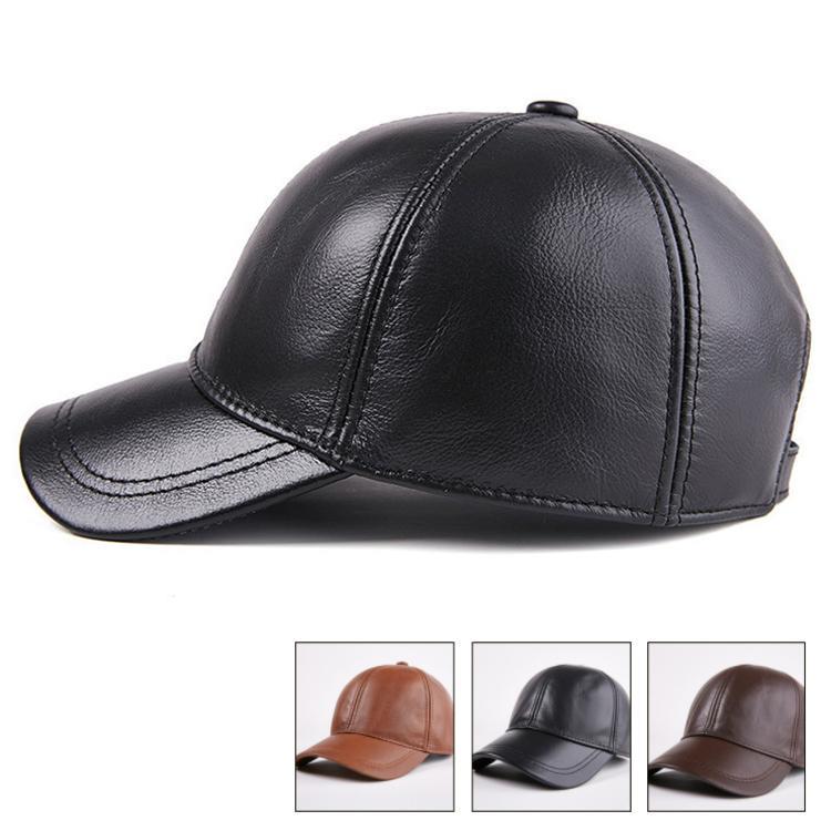 牛革 野球帽 ワークキャップ 本革 レザー LEATHER キャスケット 帽子 メンズ レザー帽子 メンズキャップ 防寒 暖かい 春秋冬 ゴルフ