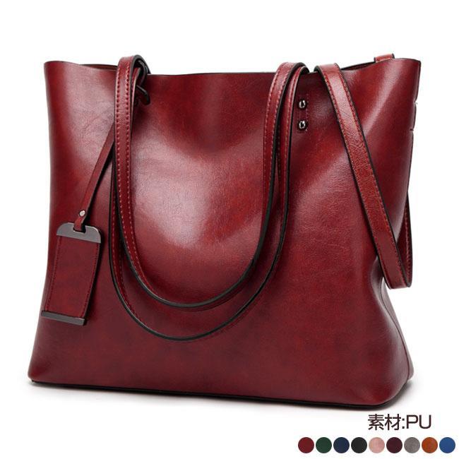 Rakuten - ショルダーバッグ PU バッグ フェイクレザー ワイドベルト ショルダーバッグ