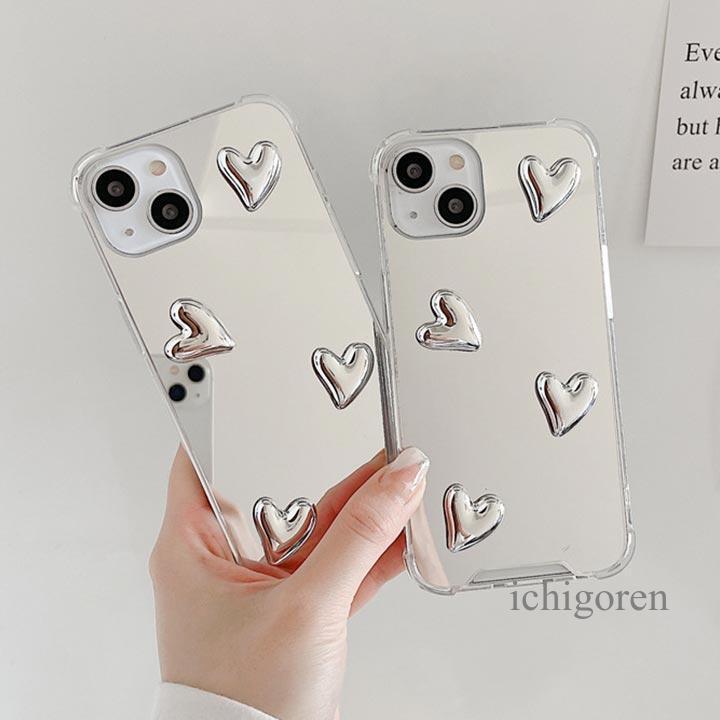 ミラーにもなる！iPhone16ケース iPhone16Proケース iphone15ケース iphone13ケース スマホケース アイフォンケース iPhone12 iPhone13 iPhone14 iPhone15 iPhon