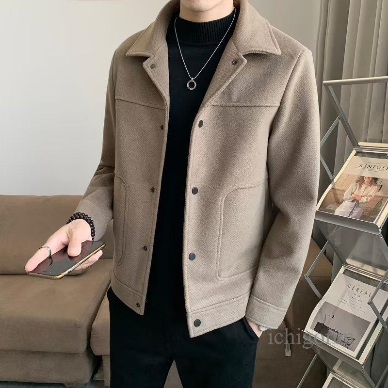 Rakuten - チェスターコート コート メンズ ビジネスコート 通勤 冬服 アウター 紳士服 冬コート ウール ビジネス カジュアル おしゃれ 秋冬 新作 仕事 出張 通勤