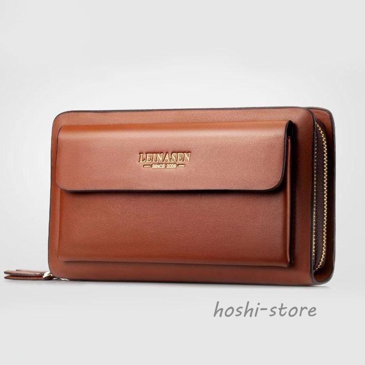 セカンドバッグ メンズPU 財布 クラッチバッグ メンズ バッグ 鞄おしゃれ長財布 さいふ レザー 多機能 大容量 ビジネス カジュアル 通勤