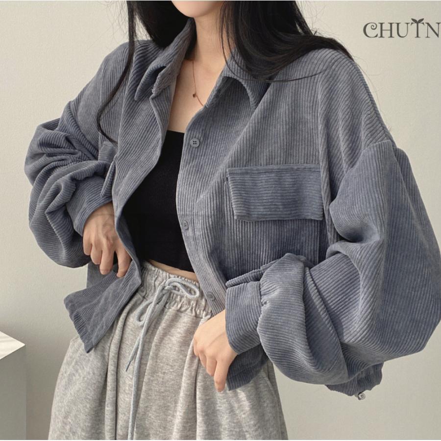 Rakuten - 秋シャツ 長袖 ブラウス レディース シンプルシャツ 春物シャツブラウス 不規則 トップス 気質 ミニシャツ ゆったり 春秋コーデ カジュアル お出かけ 通勤 3色
