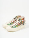 【HEOS】 ヘオース へオス PRINT SNEAKERS オリジナルプリントハイカットスニーカー 東京コレクション ブランド　MATNUTコラボレーション