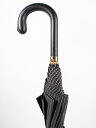 【Pasotti】パソッティ NAVY STRIPE UMBRELLA WITH LEATHER HANDLE 傘 メンズ 長傘 お洒落 イタリアメンズおしゃれ...