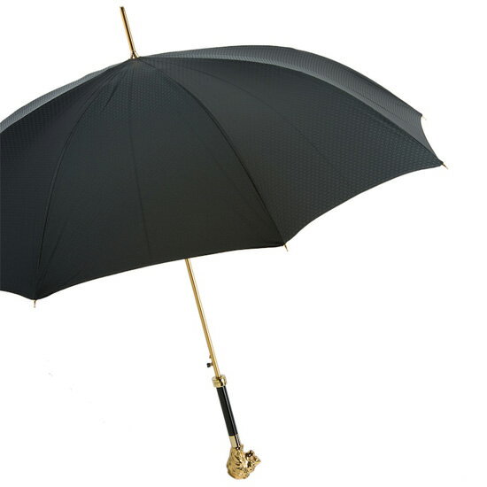 売れ筋 Pasotti パソッティ 傘 ゴールデンライオンアンブレラ ブラック メンズ お洒落 雨傘 長傘 55 以上節約 Refreshtech Dg Co Za