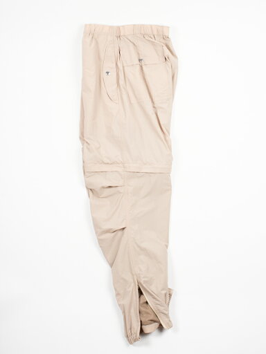 【JOHN MASON SMITH】【JANESMITH】 ジョンメイソンスミス/ジェーンスミス NYLON TASLAN REMOVAL CARGO PANTS BEIGE ナイロンタスランリモーバルカーゴパンツ メンズレディース共通品番