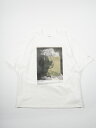 JOHN MASON SMITH /JANESMITH /ジョンメイソンスミス/ジェーンスミスNICOLA KLOOSTERMAN FACED S/S T-SHIRTプリントTシャツ フォトT ブラック/ホワイト 白黒メンズレディース共通品番 通販 正規取扱い