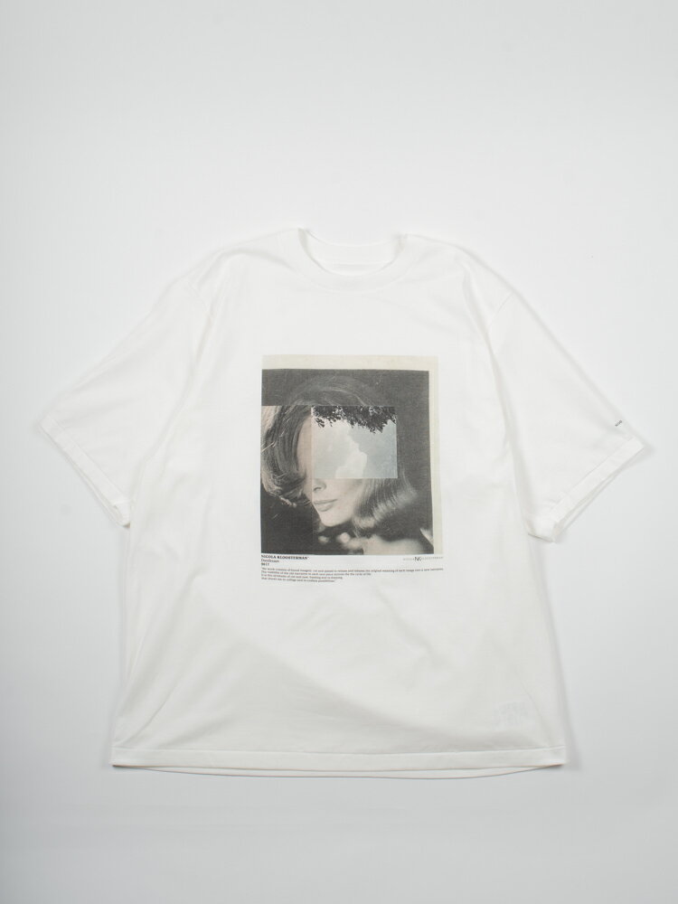 JOHN MASON SMITH /JANESMITH /ジョンメイソンスミス/ジェーンスミスNICOLA KLOOSTERMAN DAYDREAM S/S T-SHIRT プリントTシャツ フォトT ブラック/ホワイト 白黒メンズレディース共通品番 通販 正規取扱い